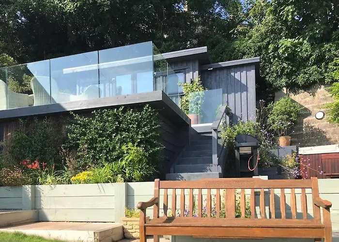 A Cotswold Cabin With Great Views And A Hot Tub